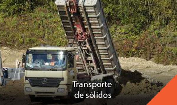 transporte solidos cargas oriente